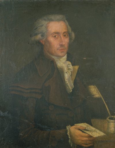 Georges Couthon (1755-94) by Francois Bonneville